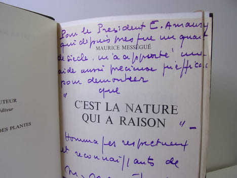 C'est la nature qui a raison.. Maurice Mességué