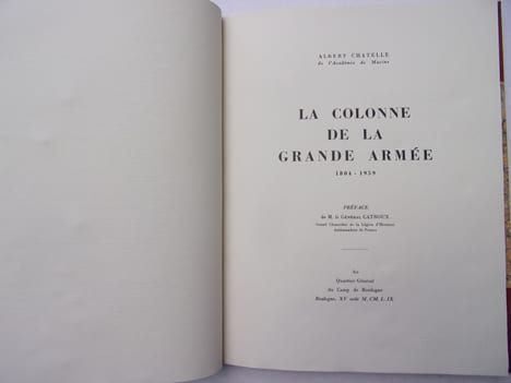 La colonne de la Grande Armée 1804-1959
. Albert Chatelle