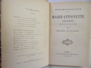 Études sur la cour de France. Marie Antoinette Dauphine, d'après de nouveaux documents. . Pierre de Nolhac