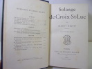  Solange de Croix-St-Luc. Albert Delpit