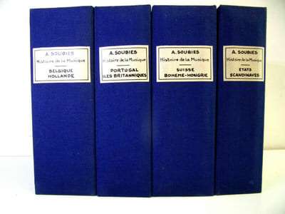 Histoire de la Musique. Envois autographe