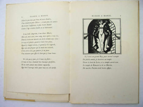Élégie à Marie . Pierre de Ronsard Vendomois