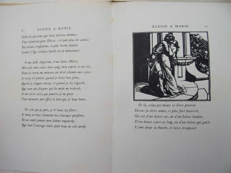 Élégie à Marie . Pierre de Ronsard Vendomois