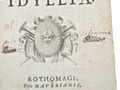 Idyllia. . Caroli de la Rue e societate jesu