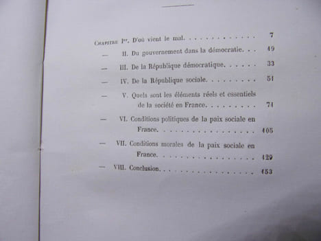 DE LA DÉMOCRATIE EN FRANCE ( janvier 1849 ). Guizot