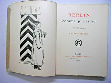 BERLIN COMME JE L'AI VU . textes et dessins de Charles Huard

