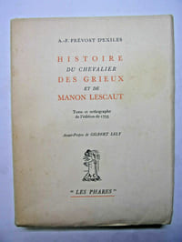 HISTOIRE DU CHEVALIER DES GRIEUX et de MANON LESCAUT