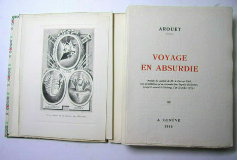 Voyage en Absurdie.. Arouet