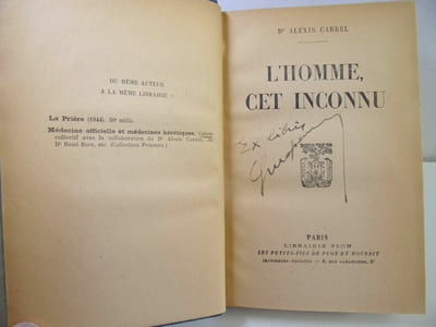 L'Homme, cet inconnu.