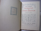 Robaiyat de Omar Khayyam. Traduits du Persan. Franz Toussaint