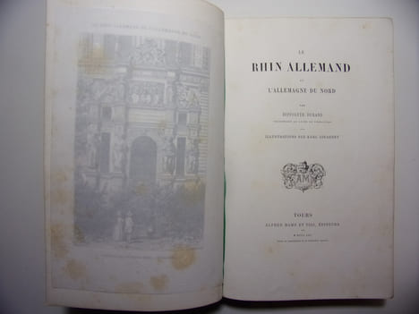  Le Rhin allemand et l'Allemagne du Nord. Durand Hippolyte 