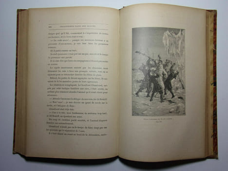 PRISONNIERS DANS LES GLACES . Georges Fath
