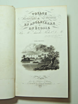 Voyage historique et littéraire en Angleterre et en Écosse.. Pichot (Amédée)