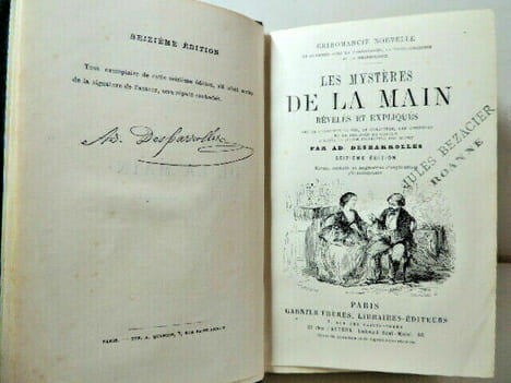 Les mystères de la main, révélés et expliqués. Ad. Desbarrolles