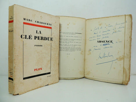 Absence - La clé perdue. Marc Chardoune