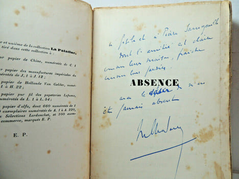 Absence - La clé perdue. Marc Chardoune