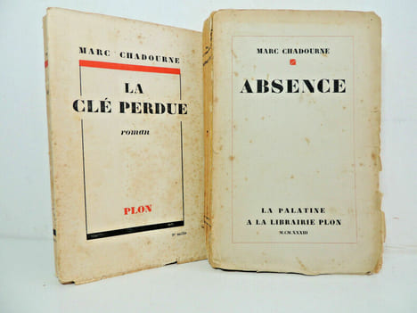 Absence - La clé perdue. Marc Chardoune