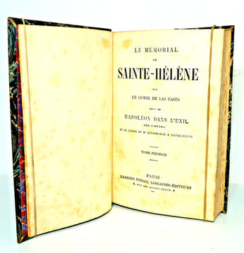 Le Mémorial de Sainte-Hélène, suivi de Napoléon dans l’exil par O'Méara et du séjour du Dr Antommarchi à Sainte Hélène.. Comte de Las Cases