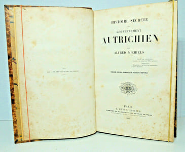 Histoire secrète du Gouvernement Autrichien