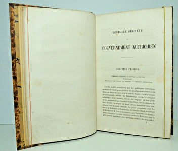 Histoire secrète du Gouvernement Autrichien