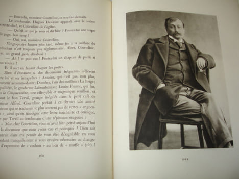LA CURIEUSE VIE DE GEORGES COURTELINE Albert Dubeux Envoi de Courteline ! RARE !. Albert Dubeux