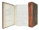 Manuscrit de mil huit cent treize contenant le récits des évènements de cette année, pour servir à l'histoire de l'Empereur Napoléon.. Baron de Fain.