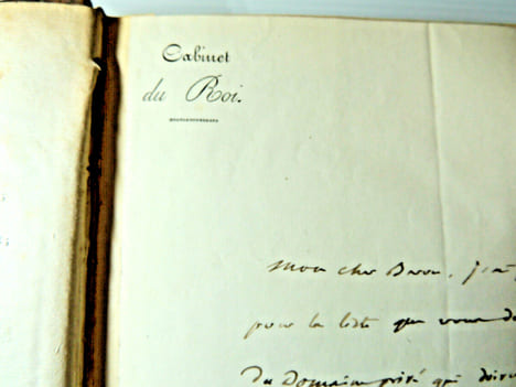Manuscrit de mil huit cent treize contenant le récits des évènements de cette année, pour servir à l'histoire de l'Empereur Napoléon.. Baron de Fain.