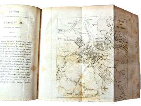Manuscrit de mil huit cent treize contenant le récits des évènements de cette année, pour servir à l'histoire de l'Empereur Napoléon.. Baron de Fain.