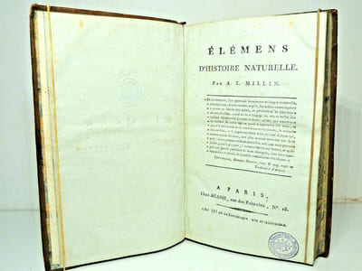 ELEMENS D'HISTOIRE NATURELLE