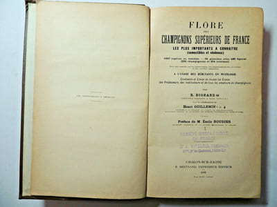 Flore des champignons supérieurs de France.