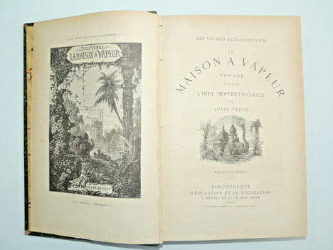 La maison à vapeur. Voyage à travers l'Inde septentrionale. Jules Verne