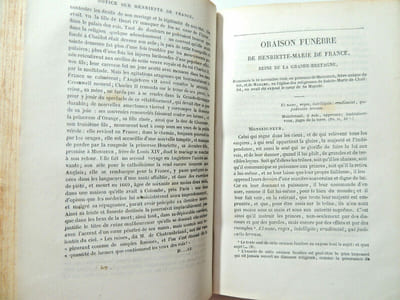 ORAISONS FUNÈBRES DE BOSSUET

