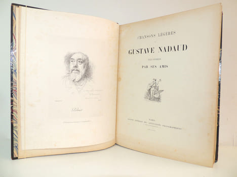 Chansons légères de Gustave Nadaud, illustrées par ses amis. Gustave Nadaud