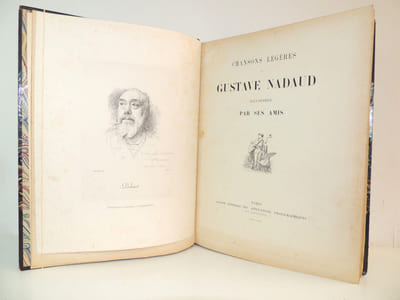 Chansons légères de Gustave Nadaud, illustrées par ses amis