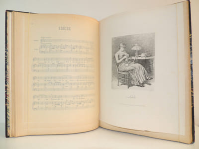 Chansons légères de Gustave Nadaud, illustrées par ses amis