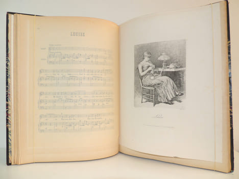 Chansons légères de Gustave Nadaud, illustrées par ses amis. Gustave Nadaud