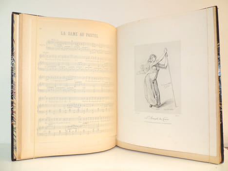 Chansons légères de Gustave Nadaud, illustrées par ses amis. Gustave Nadaud