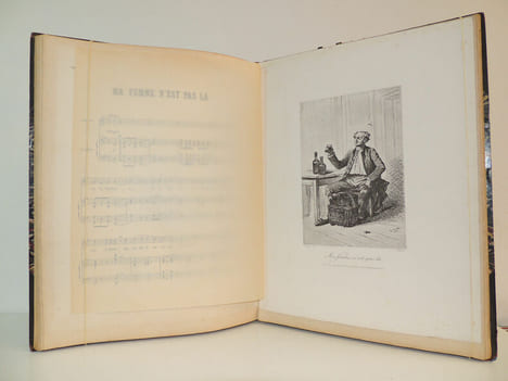 Chansons légères de Gustave Nadaud, illustrées par ses amis. Gustave Nadaud