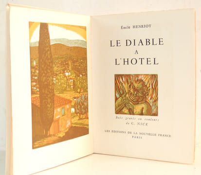 Le diable à l’hôtel ou les plaisirs imaginaires. Emile Henriot