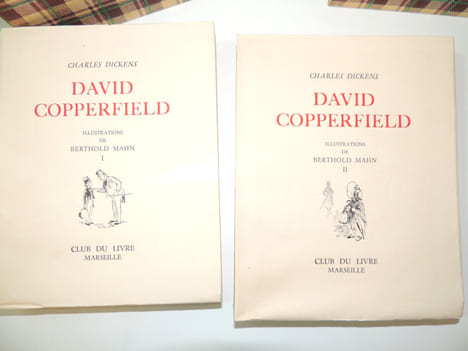 David Copperfield, Illustrations de Berthold Mahn. Dickens, Charles