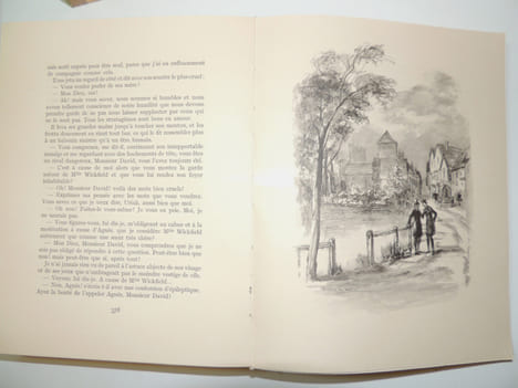 David Copperfield, Illustrations de Berthold Mahn. Dickens, Charles
