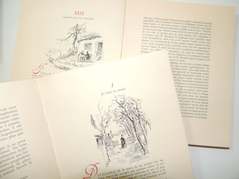 David Copperfield, Illustrations de Berthold Mahn. Dickens, Charles