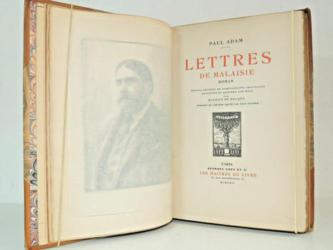 LETTRES DE MALAISIE. Paul Adam
