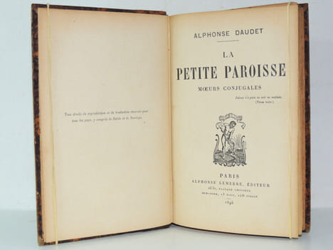 La petite paroisse ( Mœurs conjugales ). Alphonse Daudet.