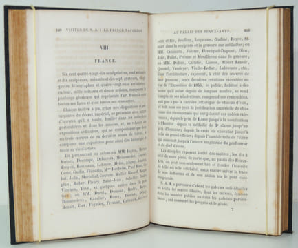 Visites et études du Prince Napoléon à l'Exposition Universelle de 1855 ( rare). undefined