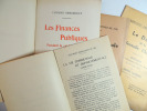 Lot documentations Elections législatives 1932. Finances publiques. 