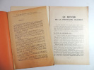 Lot documentations Elections législatives 1932. Discours Attaques/ Blum Herriot. 