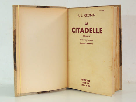 LA CITADELLE. A.J Cronin