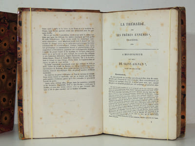 Bon lot livres reliés cuir Théâtre & Littérature