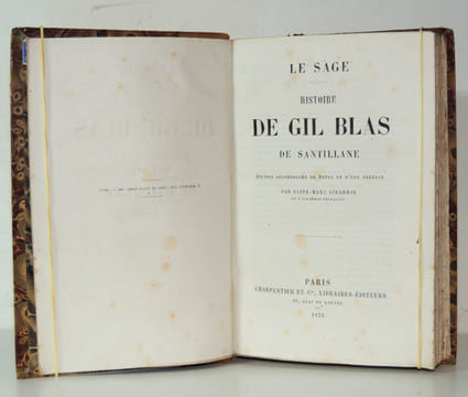 Bon lot livres reliés cuir Théâtre & Littérature. Corneille, Racine, Santillane